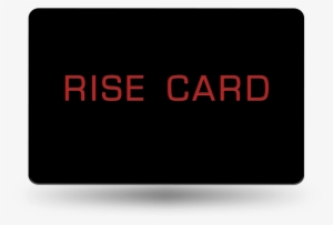 Rise-card - Sign