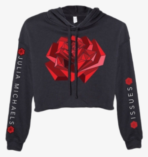 Crop Black Hoodie - トレーナー ショート 丈