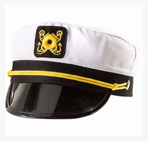 Captain's Hat - Cruise Ship Captain Hat, Adult Size Skipper Costume