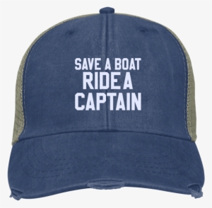 Save A Boat Ride A Captain Hat - Adams Ol102 Ollie Cap