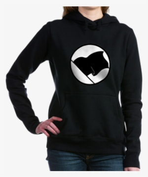 Black Flag Of Anarchy Men's T-shirt - Accordion Player Has Arrived Women's Hooded Sw