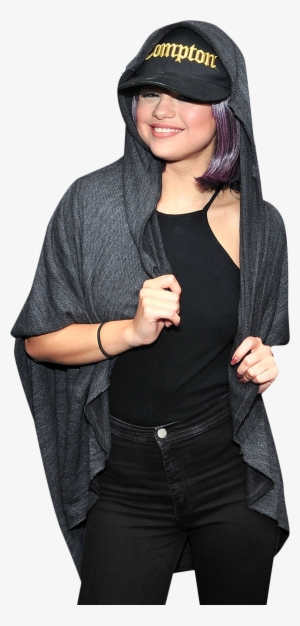 Selena Gomez Hoodie Png Image - Girl