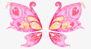 Butterflies Drawing Fairy - Pink Fairy Wings Png