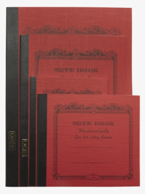 A5 Notebook - Red - Wallet