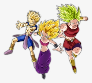 Ssj2 Cabba Caulifla Kale - Cabba Kale And Caulifla