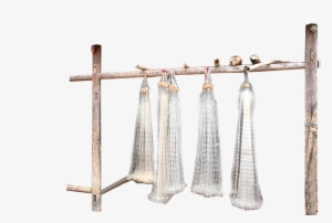 Fish Nets, Cut Outs, Fishing, Papercutting, Peach, - Fishing