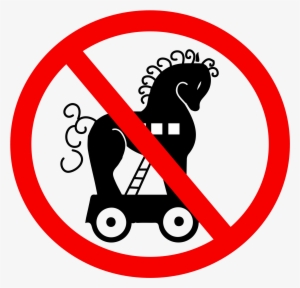 Notrojanhorses - Svg - No Motor Vehicles Road Sign