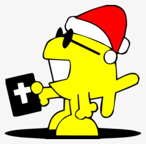 Christmas Fish Clipart - Santa Suit