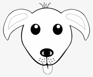 Dog 1 Face Grey Black White Line Animal, Ing Sheet, - Dog Mask Clipart Black And White
