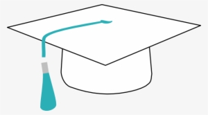 White Graduation Cap Clipart - White Graduation Cap Png