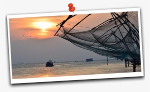 Zheng He The Admiral And Chinese Fishing Nets - Sunset