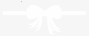 White Ribbon Bow Clip Art At Clker - White Bow Vector Png