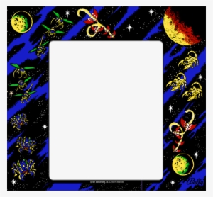 Galaga Bezel - Namco Pac-man And Galaga Dimensions - Nintendo 3ds