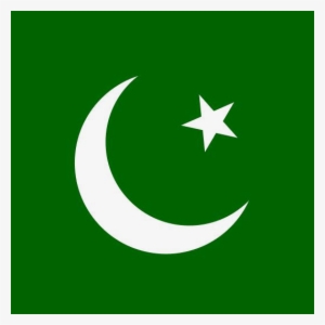Crescent And Star Of Islam Symbol Transparent Square - Muslim Flag