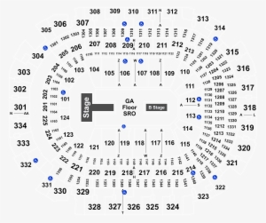 Legend - American Airlines Center Dallas Tx Seats Map