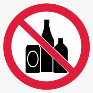 Brady Prohibition Pictograms Go - No To Alcoholic Drinks