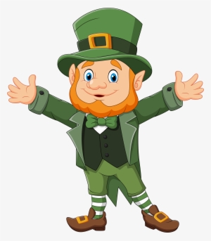 Animated Leprechaun Holding His Hands Out - Imagen De Un Duende