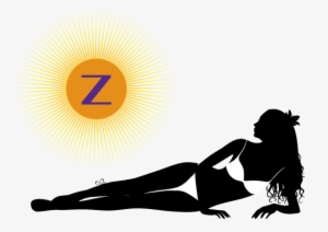 Girl Sun Tanning Loading Image - Zoom Tan