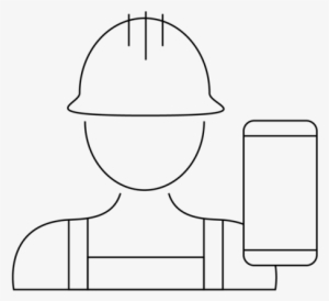 Field Worker - Cartoon