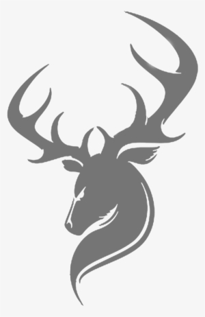 White Deer Silhouette Png Download - Stag Logo Png