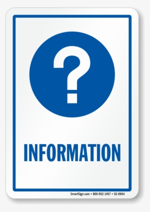 Information Hospital Sign With Question Mark Symbol - Hospital Registration