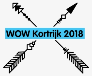 Wowkortrijk2018 Wow Kortrijk Howest Hogeschool West-vlaanderen - Crossed Arrows With Heart