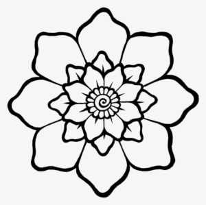 Henna Flower - Henna Flower Png