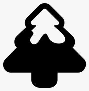 Snowy Tree Vector - Winterfest Of Lights