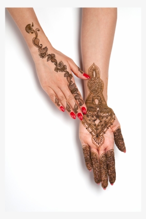 About Me - Henna Hand Png