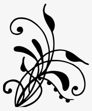 Art,free Vector Graphics - Vine Silhouette