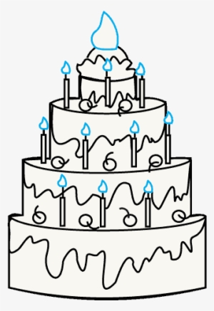 Cake, Small Cake, Hand Drawn Cake, Dessert Png Image - Cake