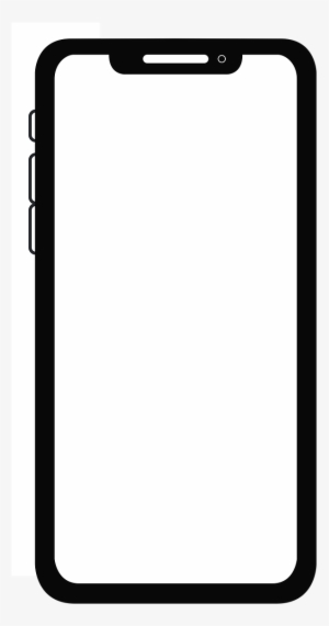 Iphone,iphone X,icon,flat Image - Iphone X Illustration Png