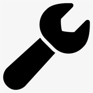 It's A Icon/logo Of A Tool, The Tool Is - Chave De Boca Em Vetor