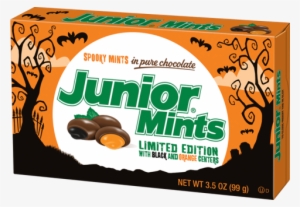 Junior Mints Got A Seasonal Makeover With Orange - Halloween Junior Mints