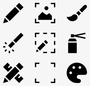 Edit Pencil Icons Free Solid Tools - Drawing Icon Vector