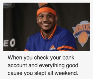Carmelo Anthony, Money, And Nba - Anthony Basketball Player