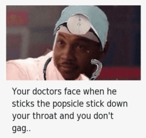 Basketball, Carmelo Anthony, And Doctor - Doctor Sticks A Popsicle Stick