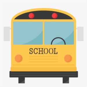 School Bus Svg Scrapbook Title School Svg Cut Files - Back Of School Bus Clipart