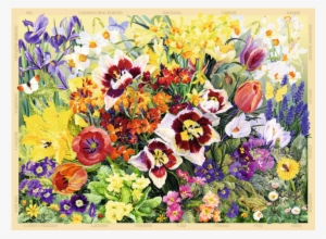 Cottage Garden - Spring - Ravensburger Cottage Garden Spring 500 Pc Jigsaw Puzzle