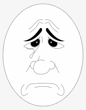 Sad Face Free Stock Photo A Sad Face 9 Cliparts - Frowny Face Clipart Black And White