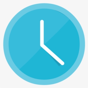 Reloj - Clock Blue Icon Png