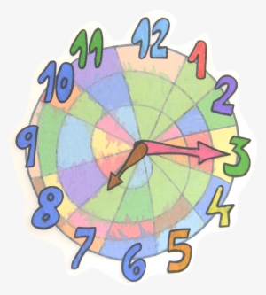 Reloj Manualidad Infantil - Reloj Infantil Png