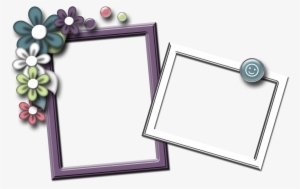 Free Spring Day Digital Scrapbook Frame Cluster - Scrapbook Frame Png