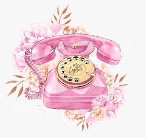 This Graphics Is Pink Phone Png About - Pink
