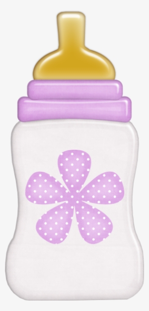 Bottle3 - Purple Baby Bottle Clipart