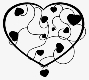 Black And White Pictures Of Hearts - Black And White Clipart Hearts