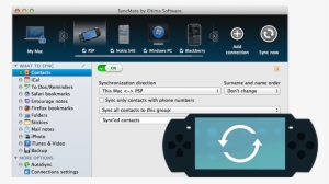 Options Available For Psp - Syncmate