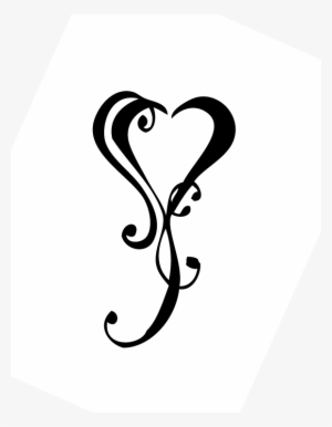 She Requested A Heart For The Purpose Of Tattooing - Drawing