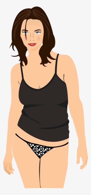 Open - Clip Art Sexy Girl