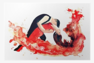 Obraz Na Szkle Taniec Para Tango Gab100x40-2979